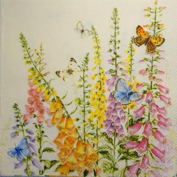 180 Flowers Others - 3-ply (grün) - Ambiente